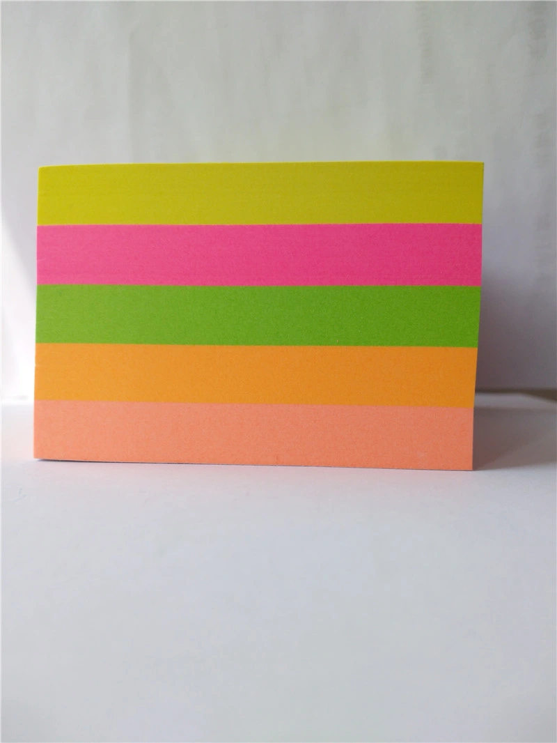 High quality/High cost performance  500sheets Neon Paper Cube Sticky Notes for Home and Office Dh-900