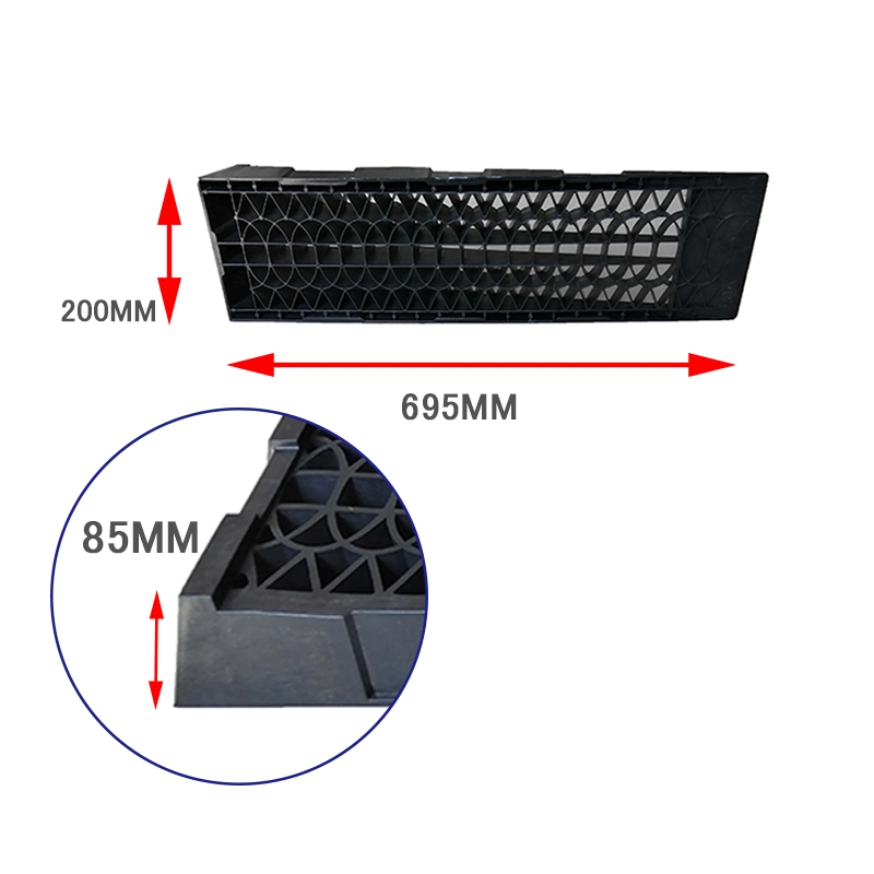 Low Profile Heavy Duty Plastic Car Ramp