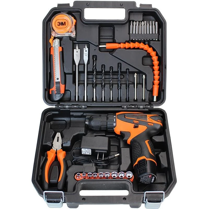 Power Tools Factory Supplied Multifunctional Cordless Hand Tool Set