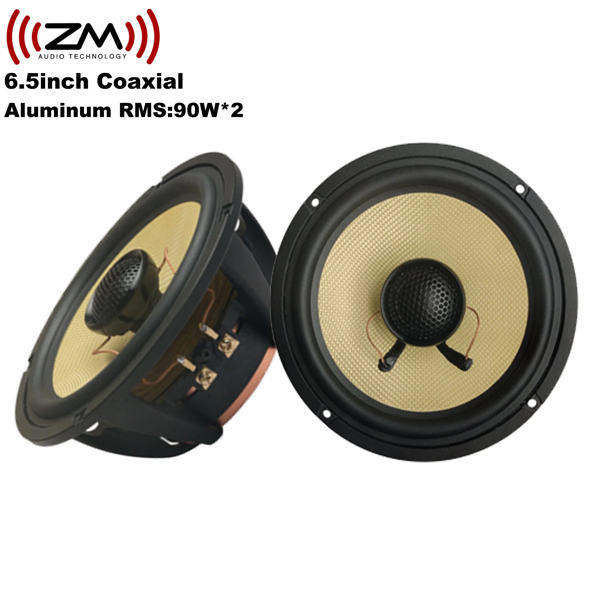 3.5 Inch Car Speaker Kevlar Fiber Cone Aluminum Midrange Speakers