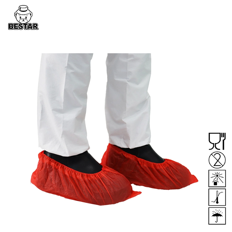 Productos sanitarios desechables Blanco, Rojo, Azul, Amarillo, etc tapa impermeable para zapatos