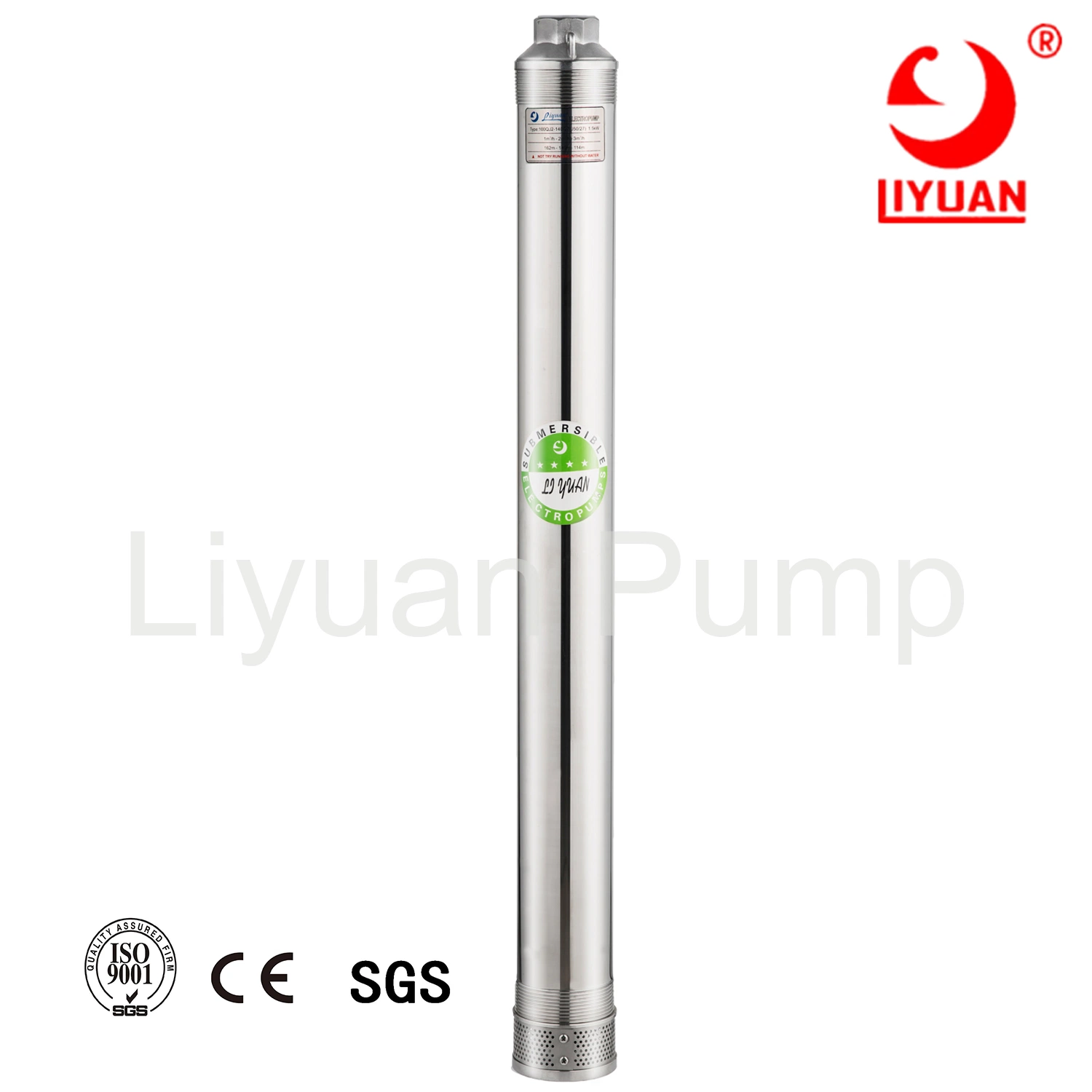 4 Inch Submersible Deep Well Pump with Stainless Steel Head