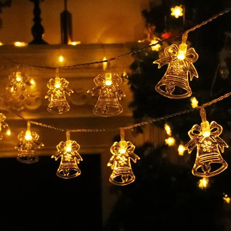 Christmas Light Hanging Decoration Warm White Battery Operated Power LED String Lights