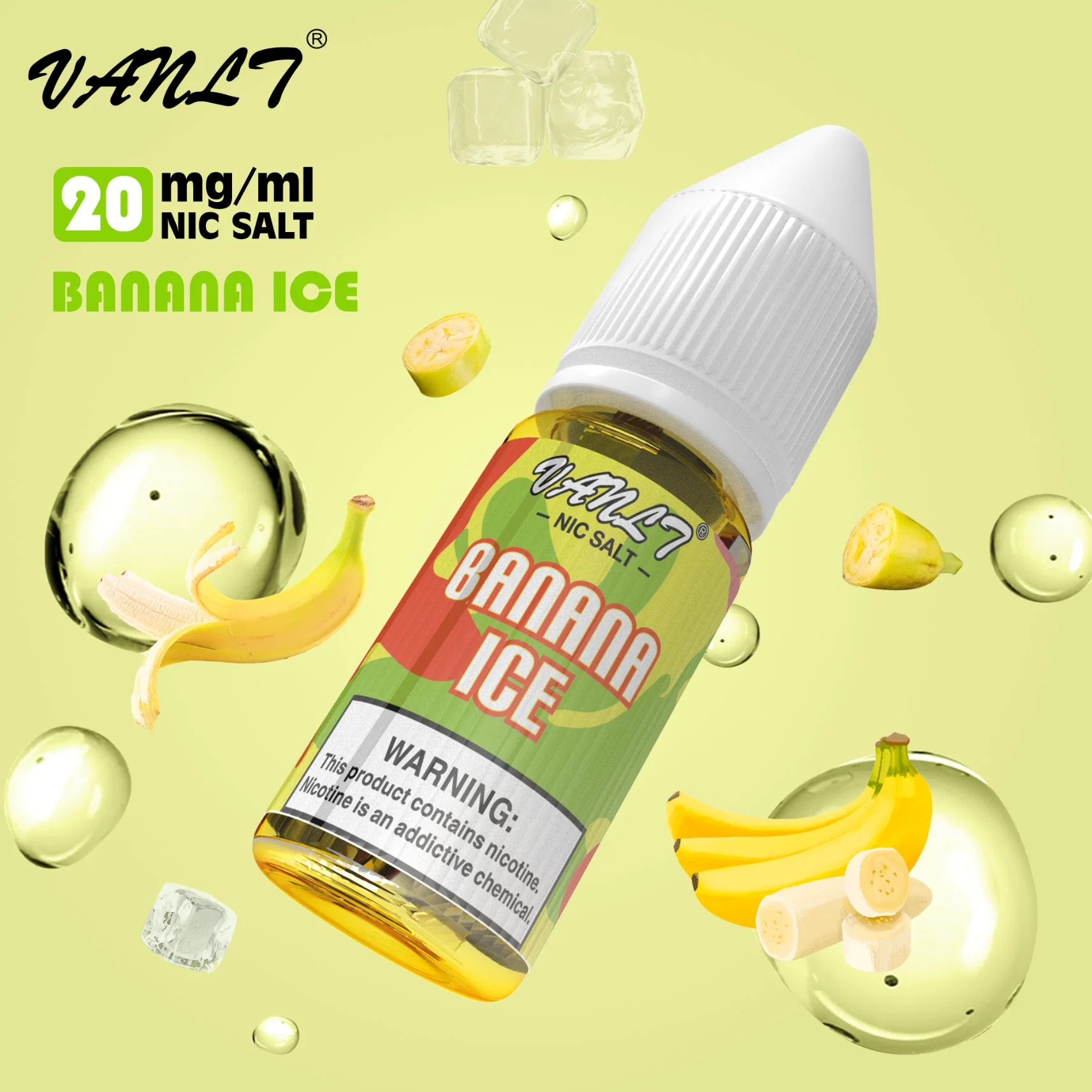 Sabores de frutas sabrosas 10ml Eliquid personalizado para el Cigarrillo Electrónico Desechable Vape