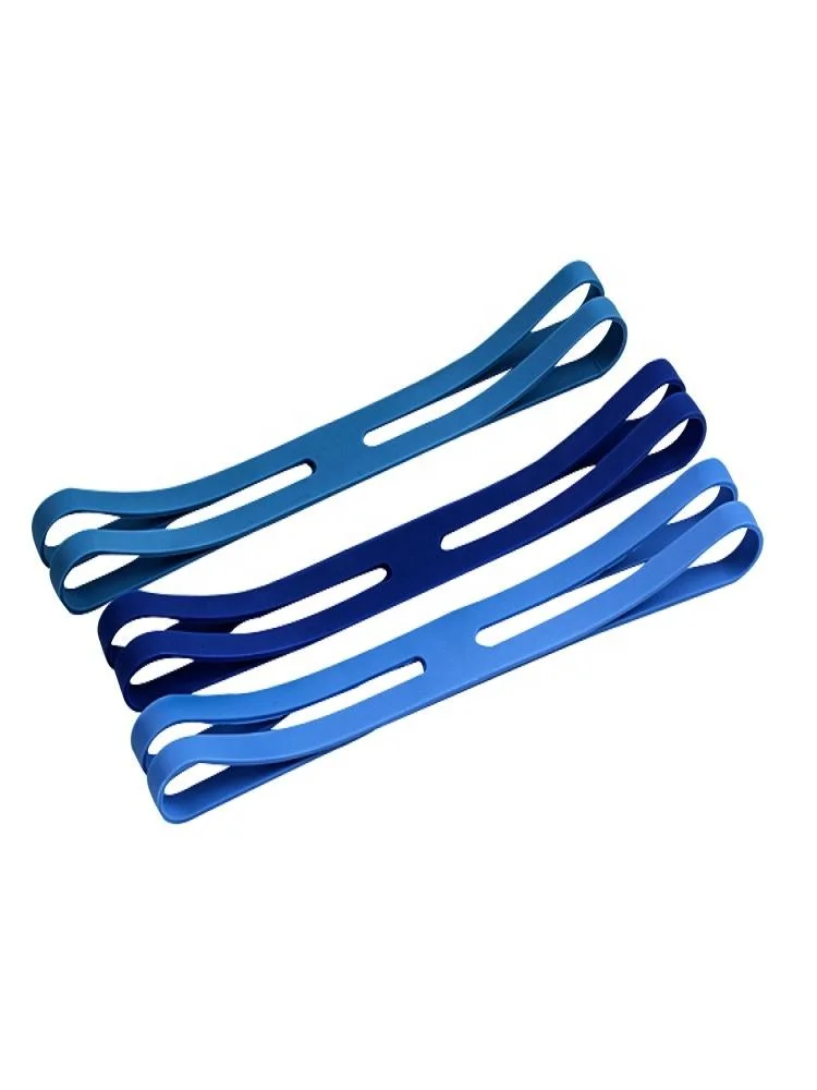 New Custom Elastic Flexible Rubber Band Colorful Creative Multiuse H Band Elastic Band Cross Silicone Rubber Band