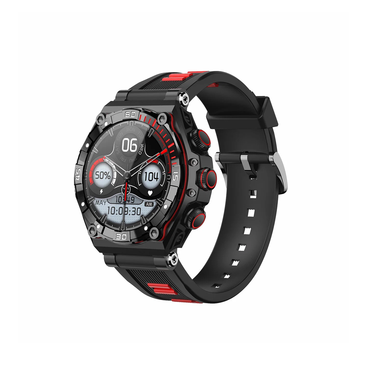 Gran pantalla AMOLED de 1,43 Waterproof Sport Smart relojes con batería de larga duración de 700 mAh
