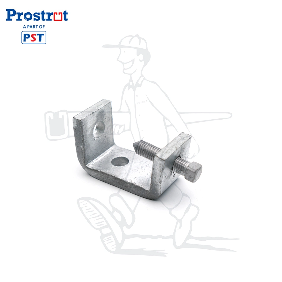 Set Screw Type Strut to Beam Clamp C-Type, Parallel for Strut Channel