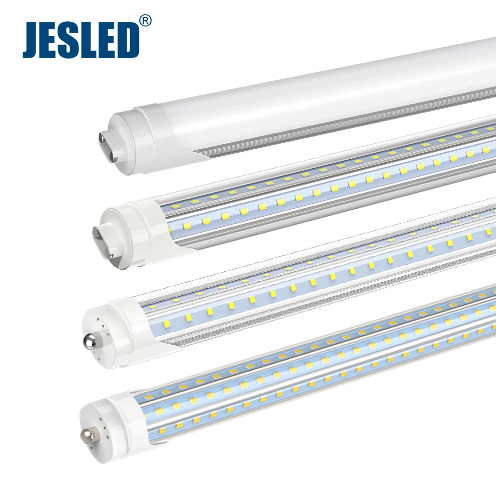 Tubo fluorescente de LED Jesled Energy Saving 8ft para retroinstalación T8 Derivación de lastre de tubo