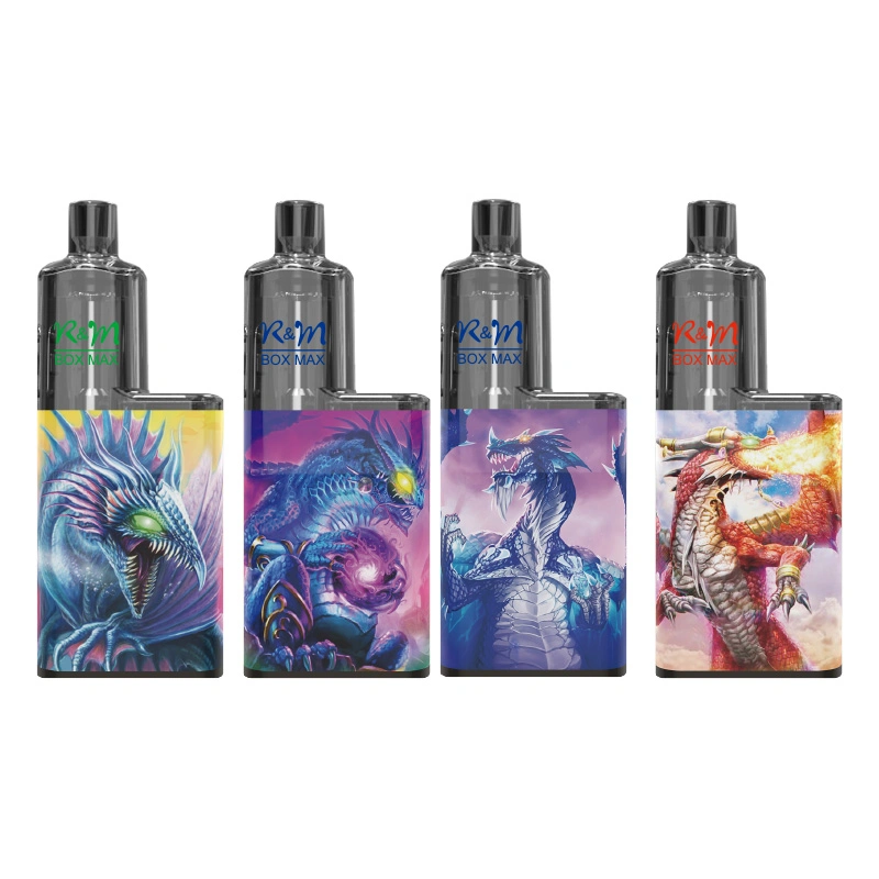 12 de aromas Eliquid Ecig 12.5ml R y M Box Max 8000bocanadas desechables Mayorista/Proveedor Vape Ecig bocanadas de humo