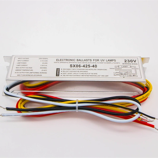 Factory Wholesale/Supplier Instant Preheat Start 20W to 40W UVC Lamp Electronic Ballast