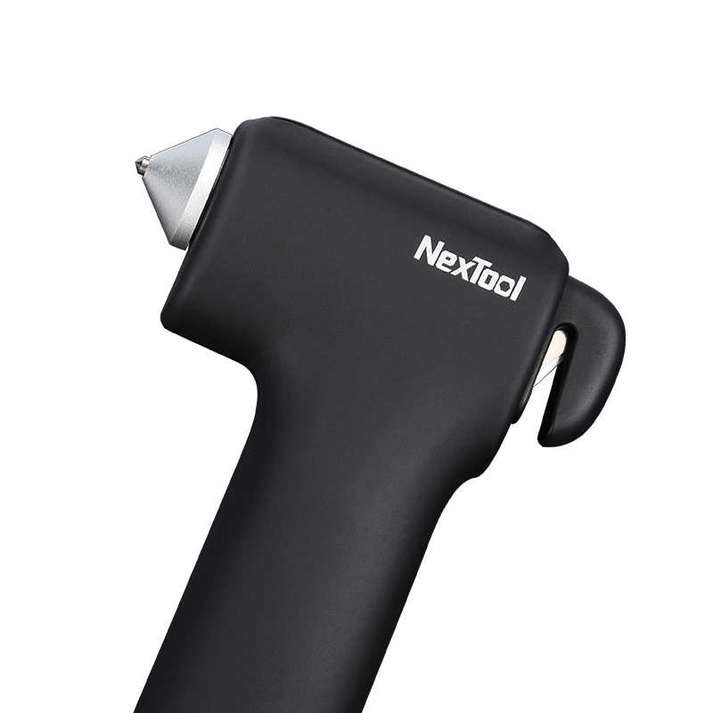 Disjoncteur Nextool haute dureté Outil de survie en verre avec corde de la faucheuse