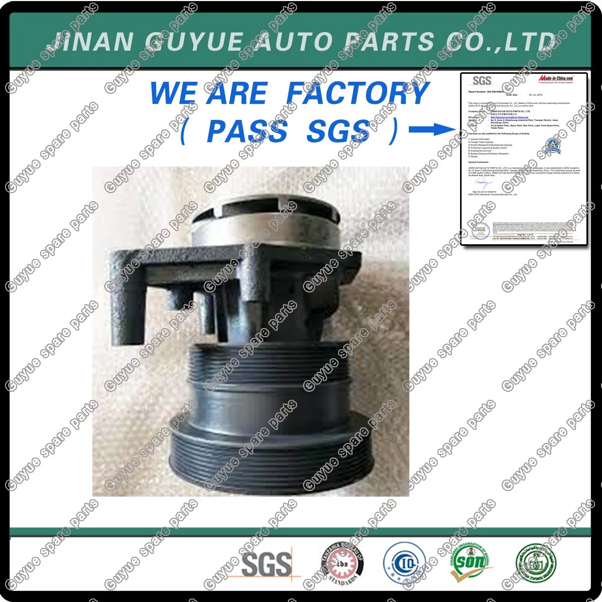 Chinese Heavy Truck 612600060389 Water Pump Sinotruk HOWO Auto Spare Parts