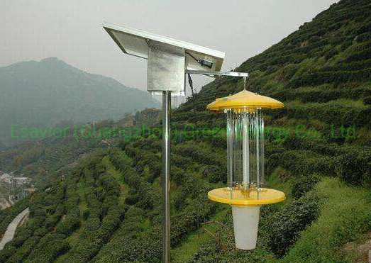 15W Solar Pest Killing Lamp Insecticidal Solar LED Kiiller Light