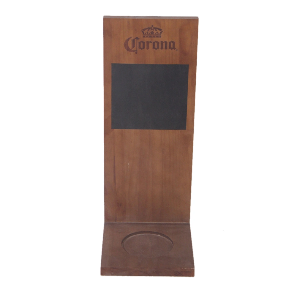 Customizable Advertising Equipment Wood Beer Display Stands