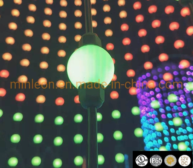 Stade de lumière LED RVB étanche à boisseau sphérique mini pour la décoration d'éclairage