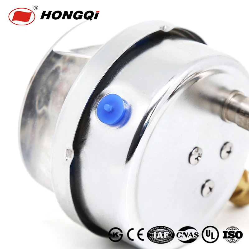 Hongqi 100mm Electric Contact Low/High Limit Pressure Gauge for Industrial, Civil