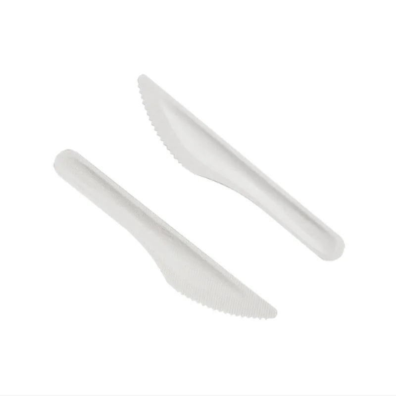 Disposable Eco Biodegradable Paper Tableware Knife Fork Spoon