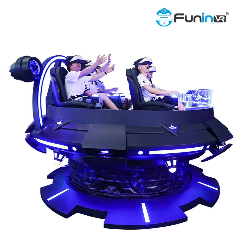 Vr Arcade Theme Park Educational Simulators 5 Seats Cinema Game Project