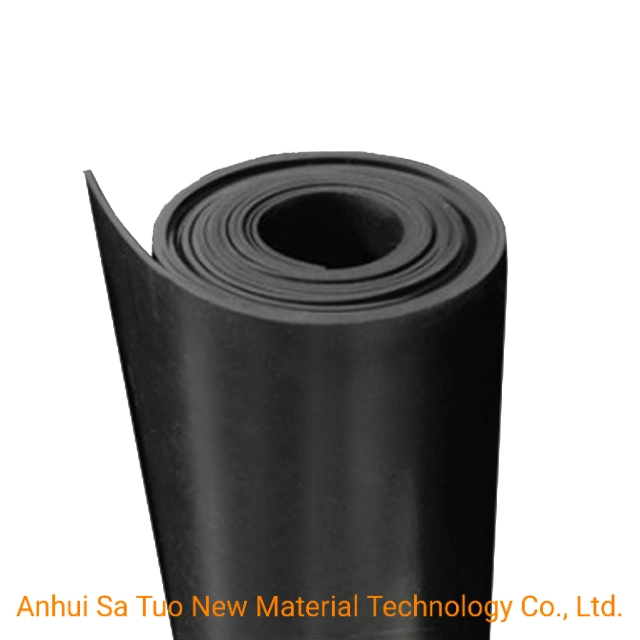 Industrial Wear-Resistant Shock-Absorbing Fabric Back Double Side Rubber Sheet