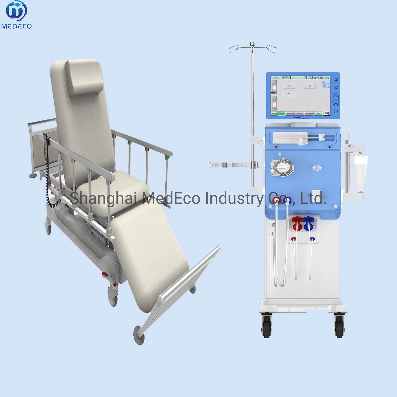 Medical Blood Transfusion Hemodialysis Chair with CE