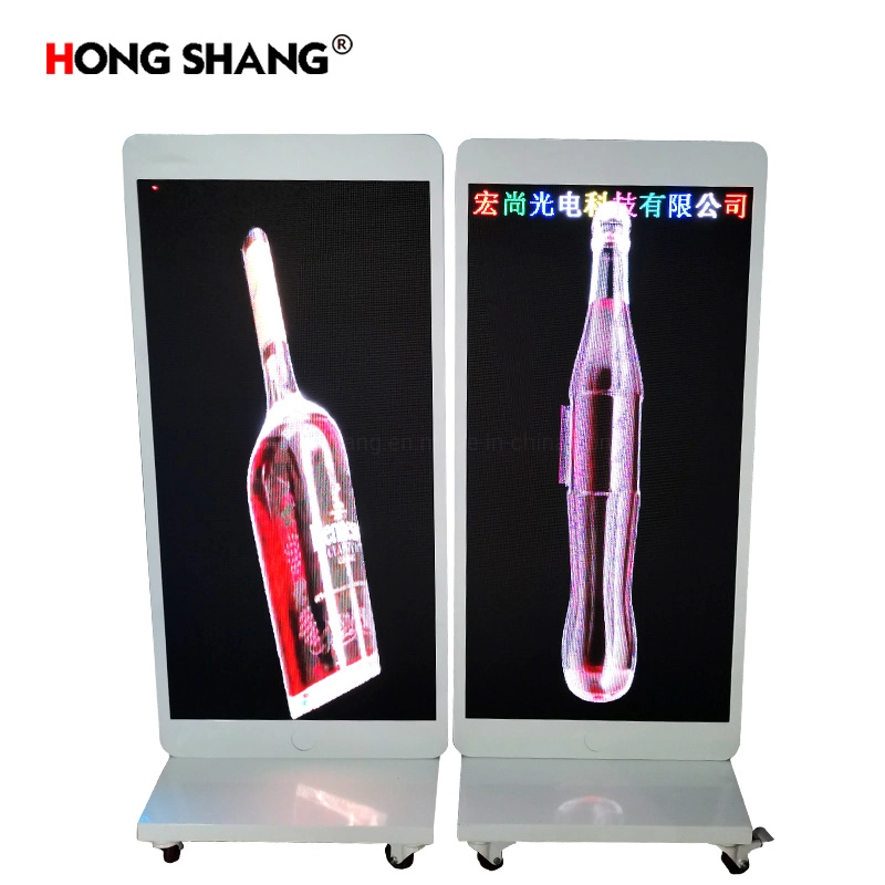 Push-Pull Indoor LED Advertising Machine P2.5 HD Electronic Poster Screen