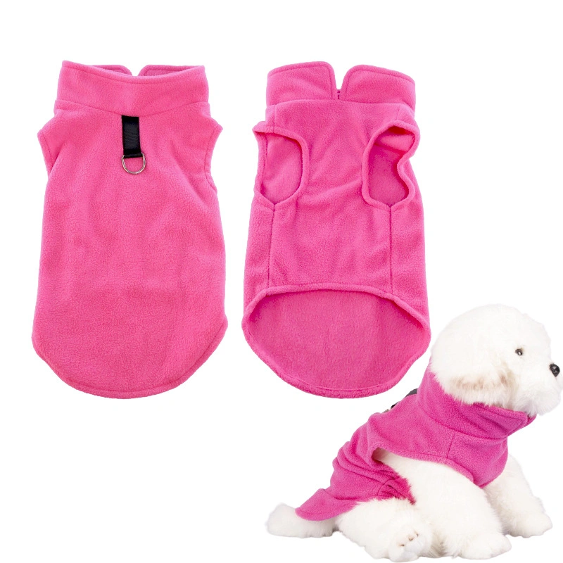 Soft Fleece Dog Clothes for Small Dogs Spring Summer Puppy Cats Vest