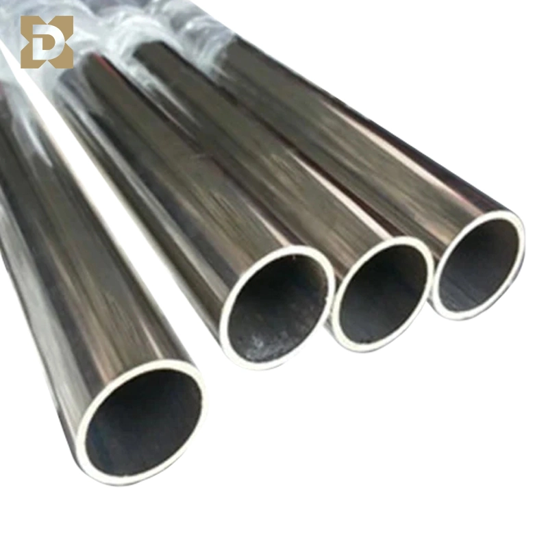 Low Alloy Tube Ss410 420 430 Mirror Polishing Golden Color Stainless Steel Pipe ASTM 304 316 Sanitary Seamless Pipes for Decorative