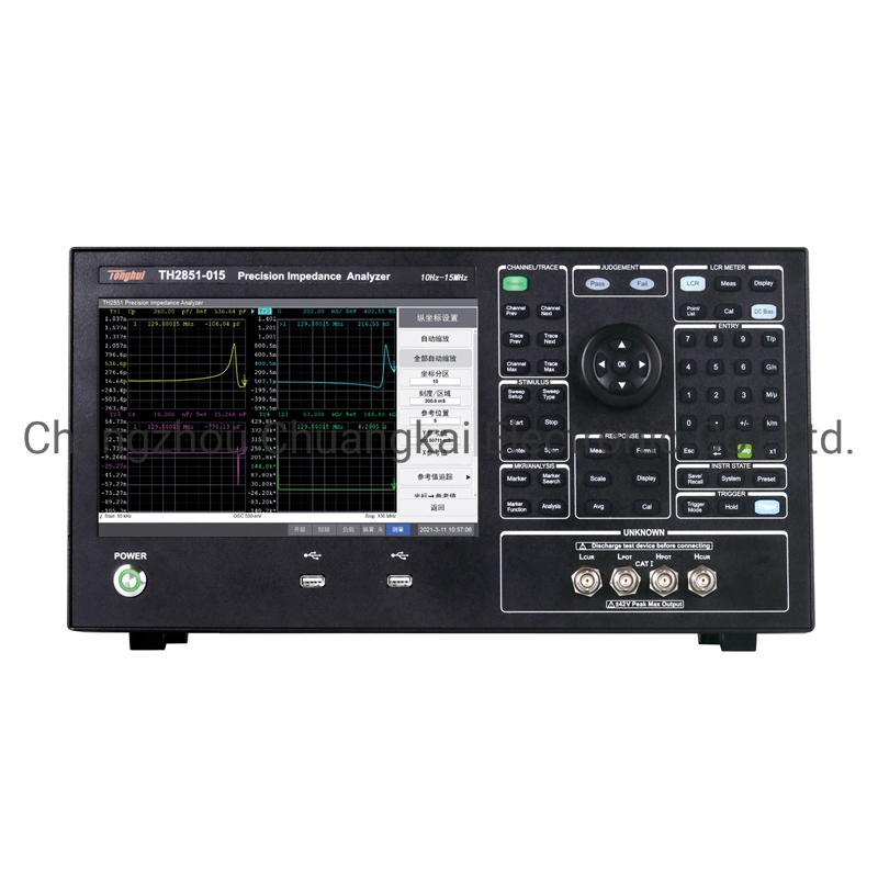 Tonghui Th2851-015 with 10Hz--15MHz 10.1-Inch Capacitive Touch Screen Impedance Analyzer