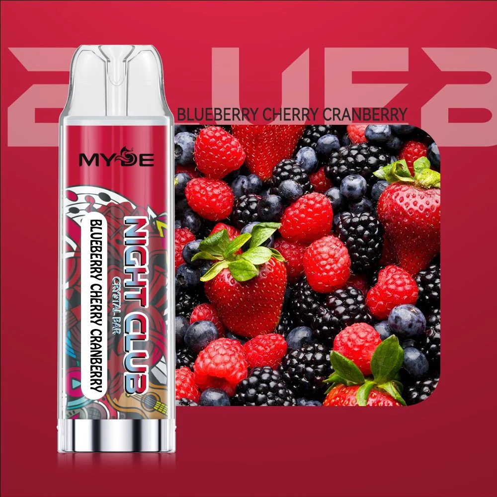 Proveedor de la marca de cigarrillos E Original 600 inhalaciones Night Club Vape