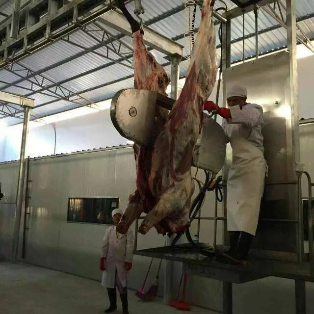 Matadero de ganado vacuno de carne de equipos de sacrificio de la máquina de mecanizado para la venta