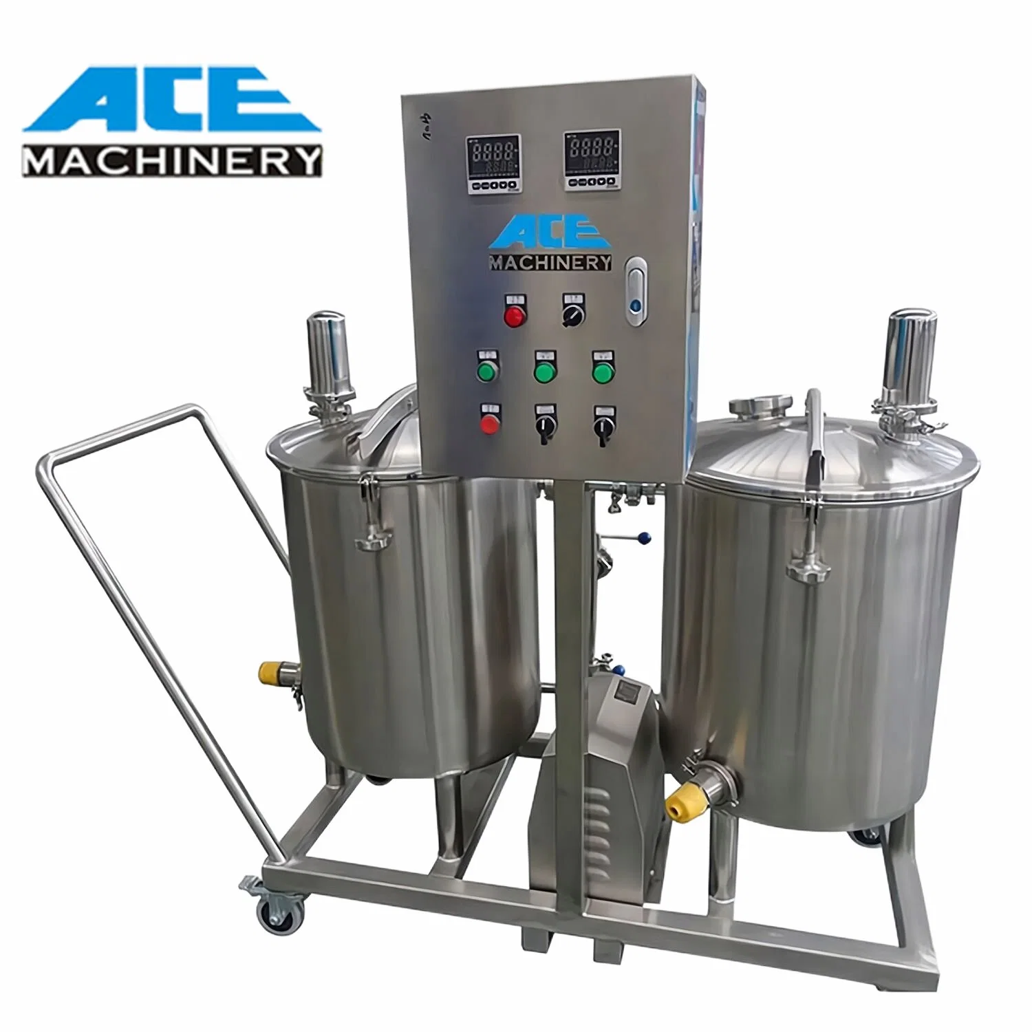 CIP Washing System Stainless Steel CIP Cleaning System Tank Cleaning Equipment