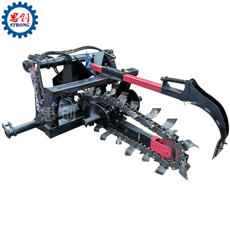 Farm Chain Saw Ditching Trenching Machine for Excavator/Tractor