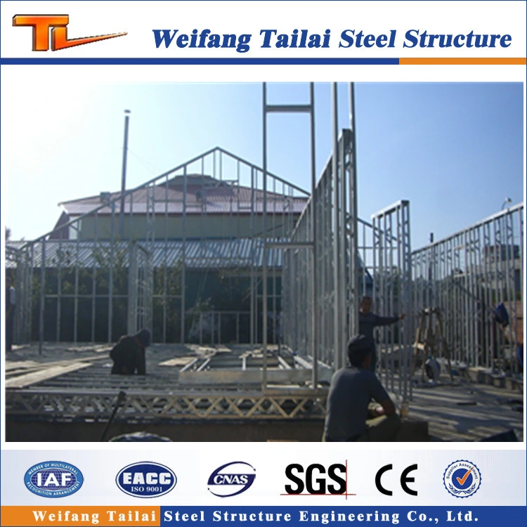 Economic and Fashion Light Steel Structure House Prebricated Building