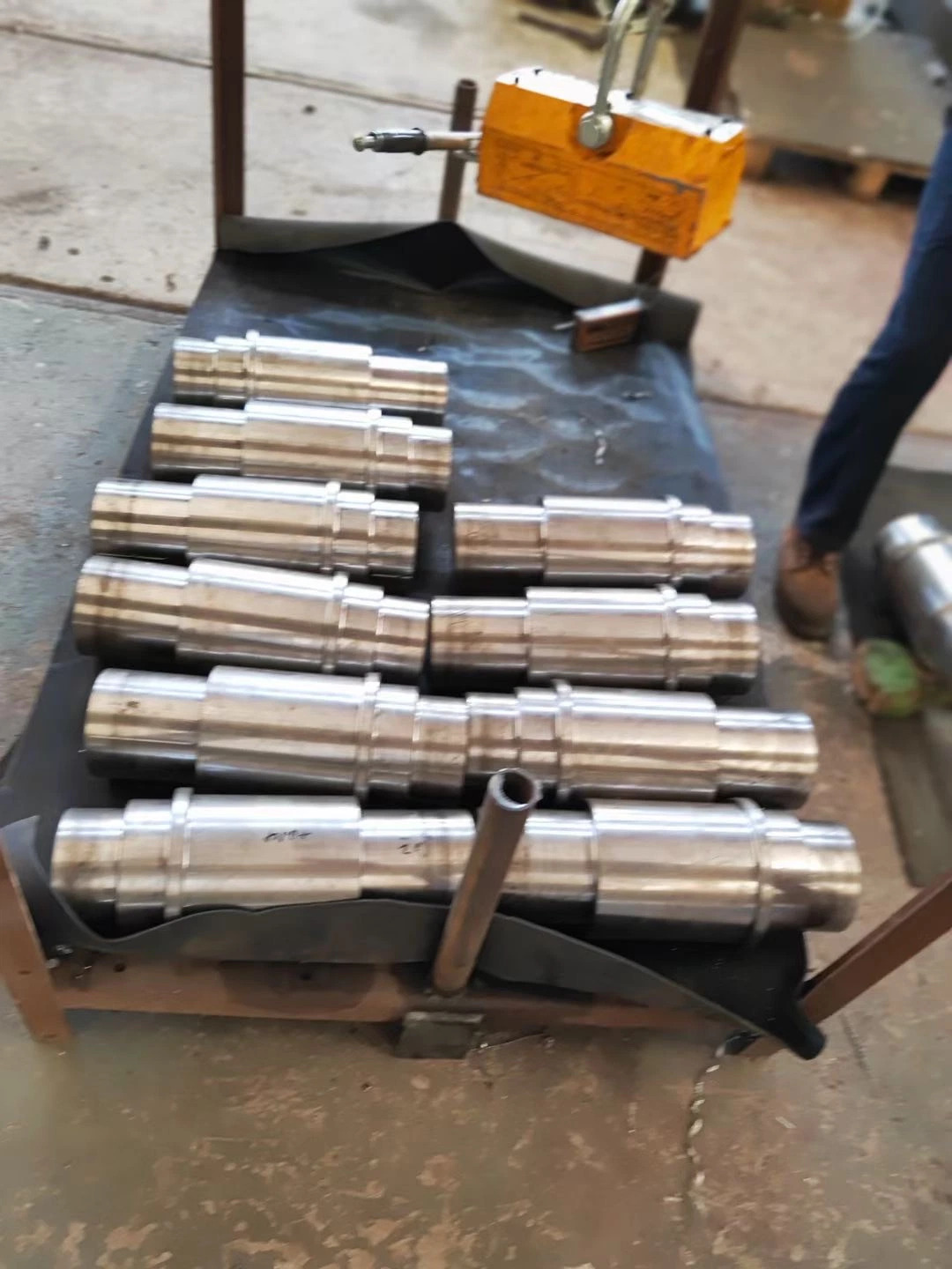Customized Spare Parts Forging Machining Stainless Steel Marine Propeller Transmission Shaft