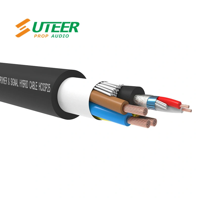 3X2.5mm2 Power & DMX Signal Hybrid Cable/Combination Cable/Composite Cable