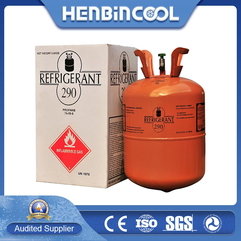 Propane Refrigerant Gas R290 in Good Quality and Good Price