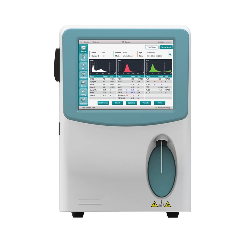 High quality/High cost performance  Durable Using Various Auto Open System Hematology Analyzer