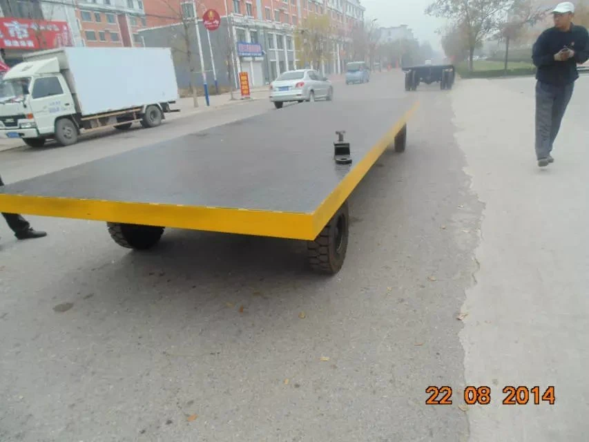 Muti-Functional Unpowered Heavy Flatbed Trailers Galvanized Flatbed Trailer Mobile Plant Trailer Flat Semi Trailer