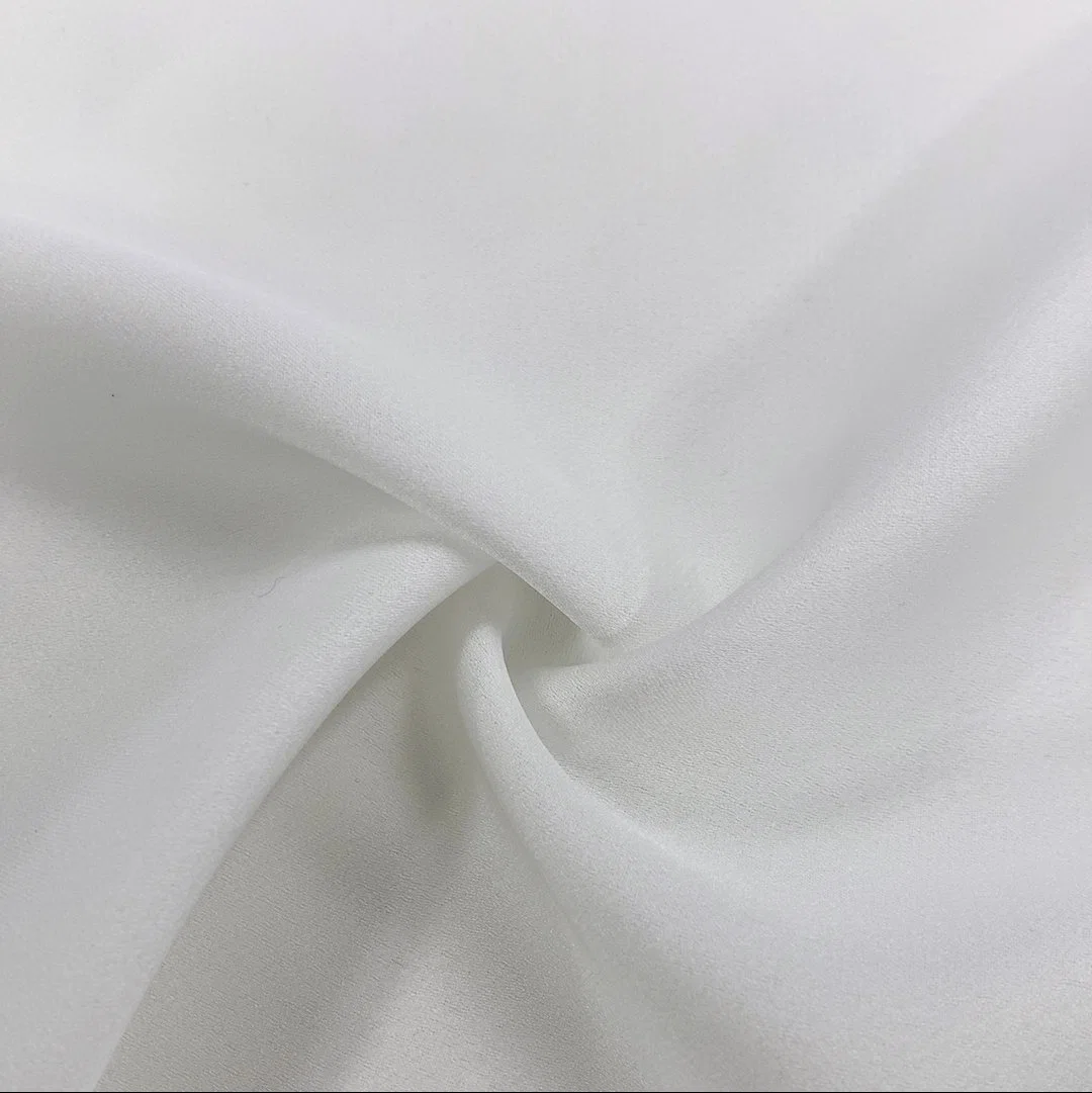 100% Polyester Dress Shirt Imitation Silk-Like Fabric Silk Fabric in Polyester Fabric for Woman's Garments