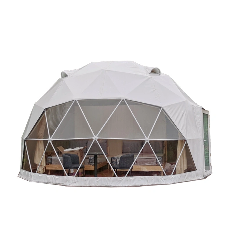 6 Meter Diameter Spherical Tent 28 Square Meters Semi Transparent Circular Star Outdoor Camping Exhibition Dedicated Tent