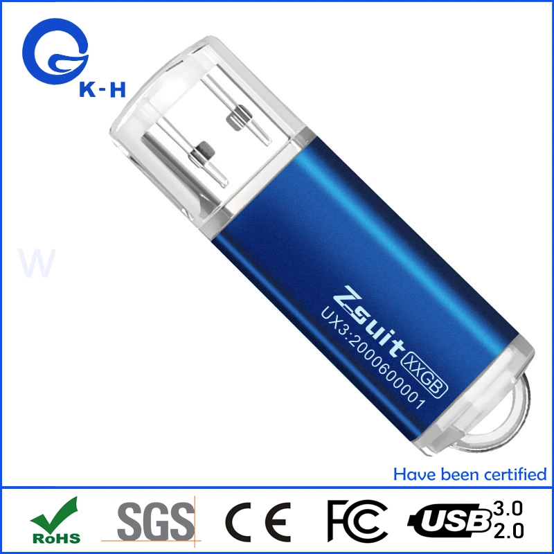 محرك أقراص USB 2.0 3.0 Flash Storage سعة 8 جيجابايت من نوع Hot Sales Metal 32 جيجا بايت