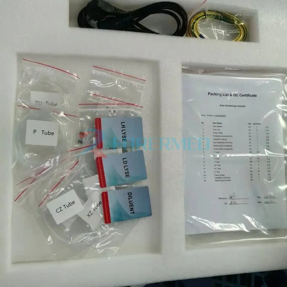 Laboratory 14 Inch 60 T/H Screen 5 Part Hemaotlogy Analyzer