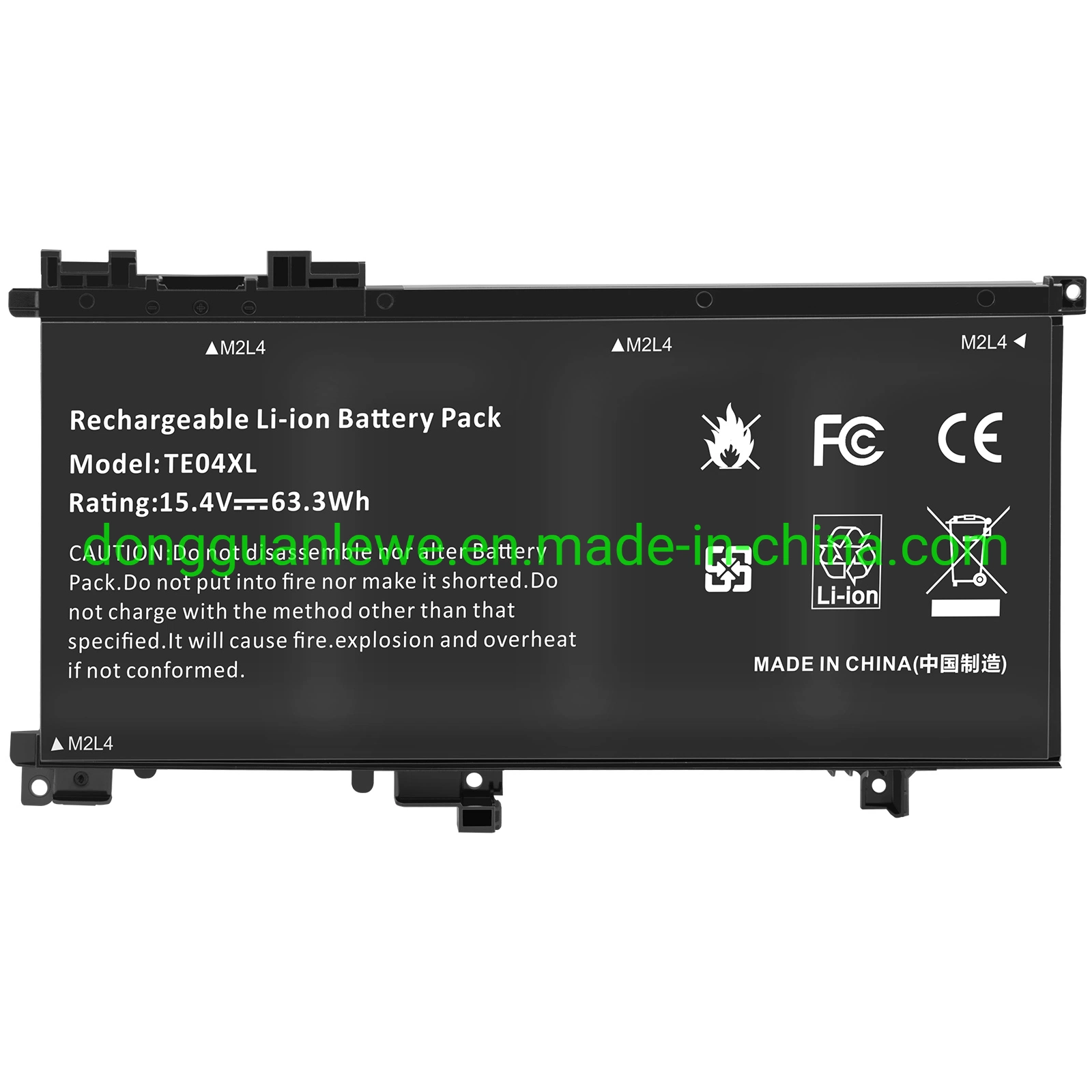 Commerce de gros de la batterie au lithium-polymère de rechange compatible ordinateur portable pour HP Te04XL Hstnn Hstnn-Ub7a-dB7t 15 905175-271 905277-855 présage-AX200NX