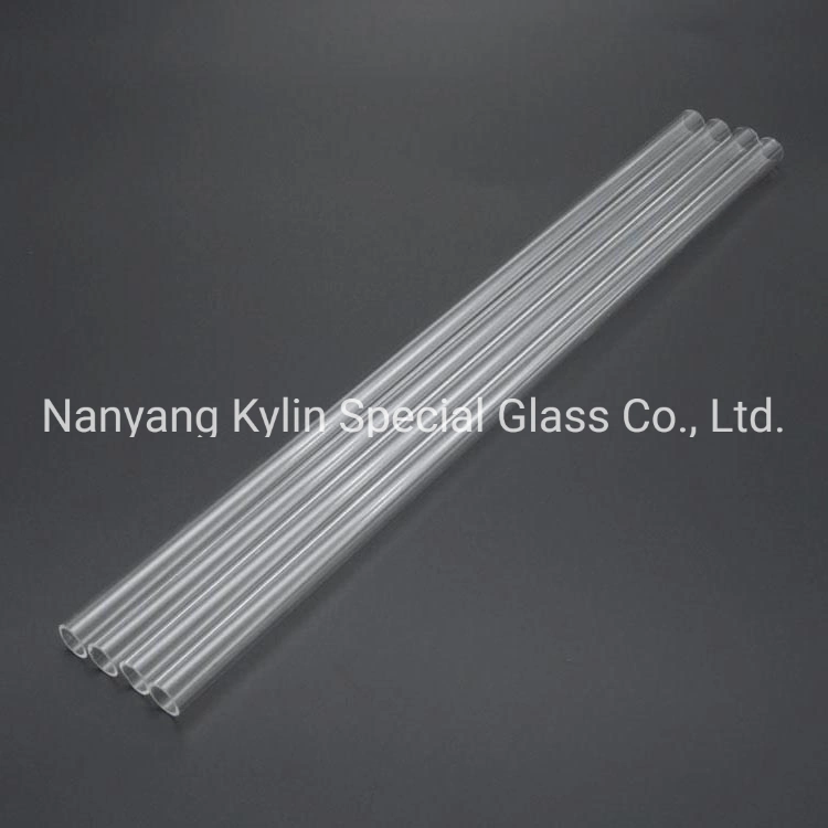 High Pure Silica Powder Clear Quartz Glass Tube for Halogen Lamp/Heater/Solar Energy