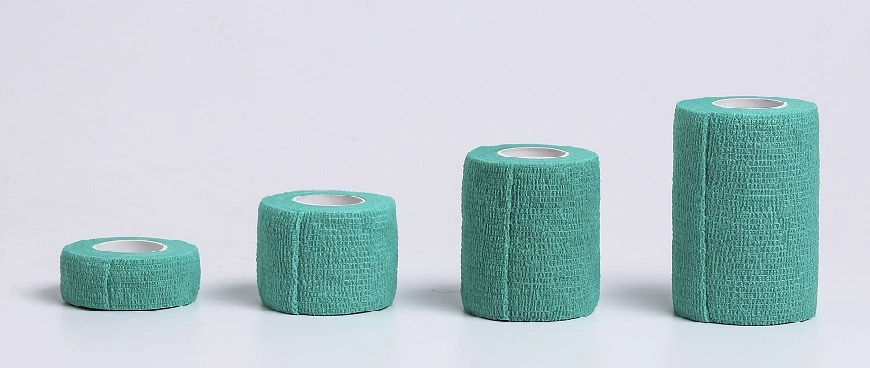 Low Price ISO13485 Approved Without Disinfection Adhesive Skin Color Pet Self-Elastic Self-Adhesive Bandage