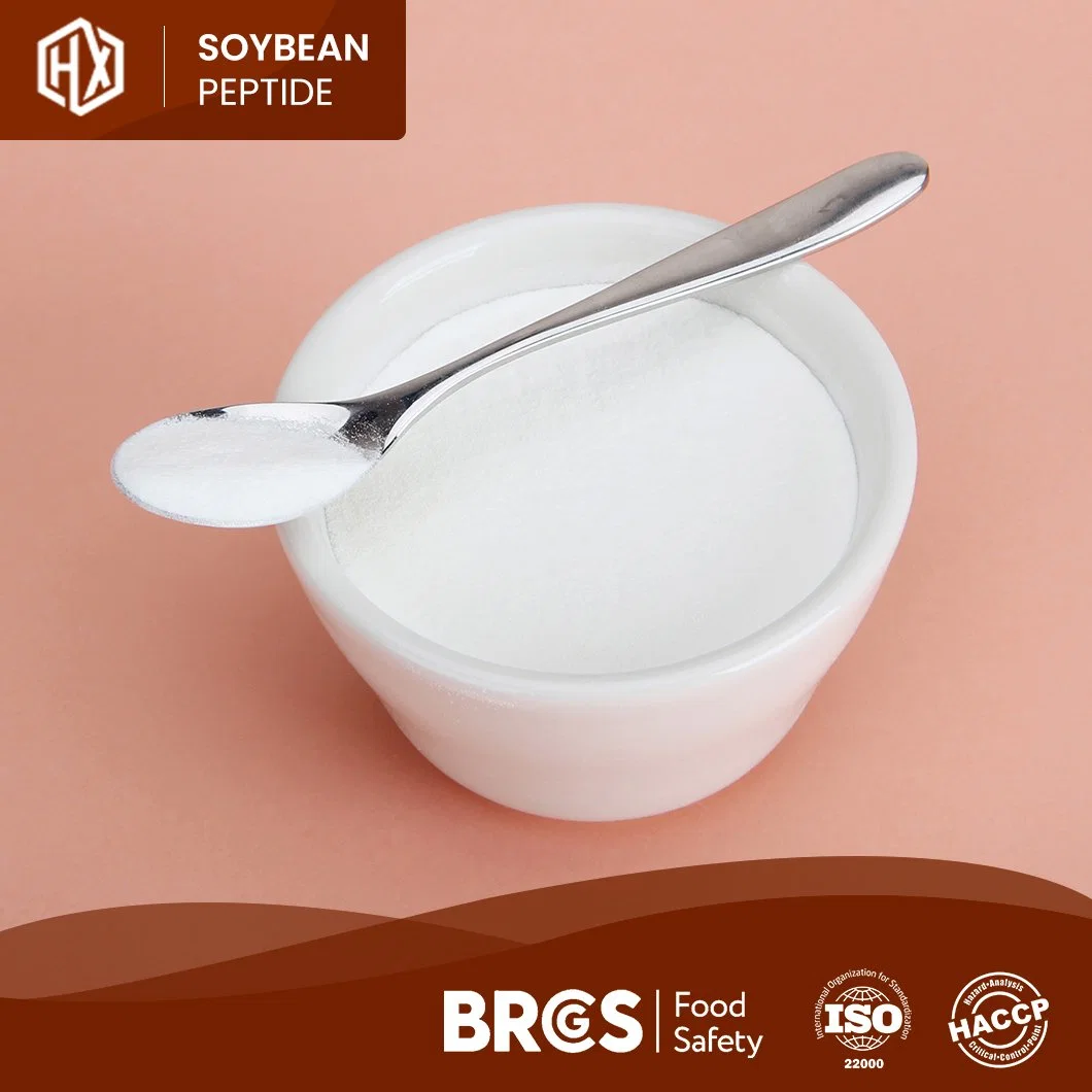 Haoxiang ODM Customized Competitive Soy Peptides Powder for Food Beverage Custom China High Purity Water Soluble Small Molecule Soy Peptide for Keeping Moisture