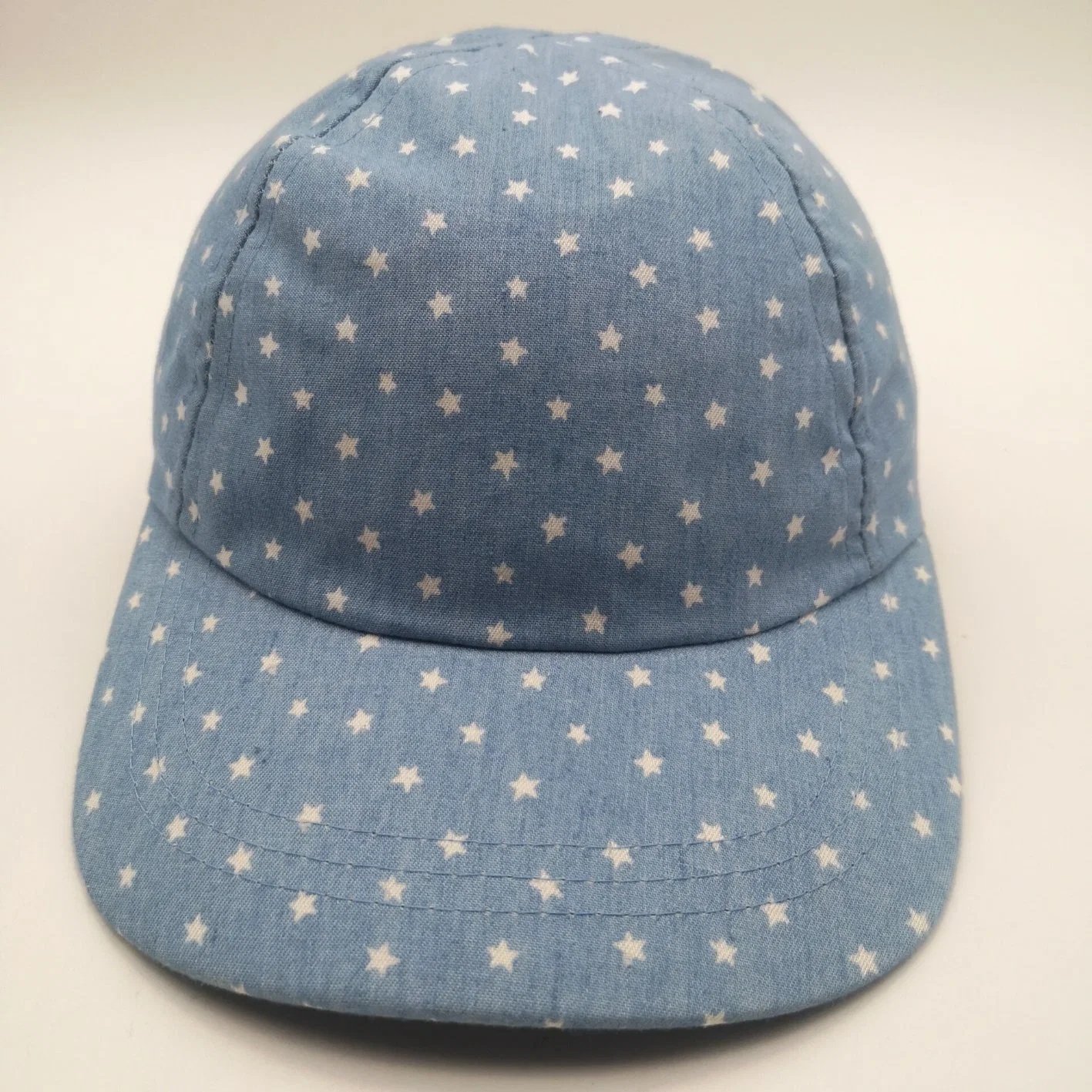 67% Cotton Baby Denim Cute Allover Little Star Baseball Cap