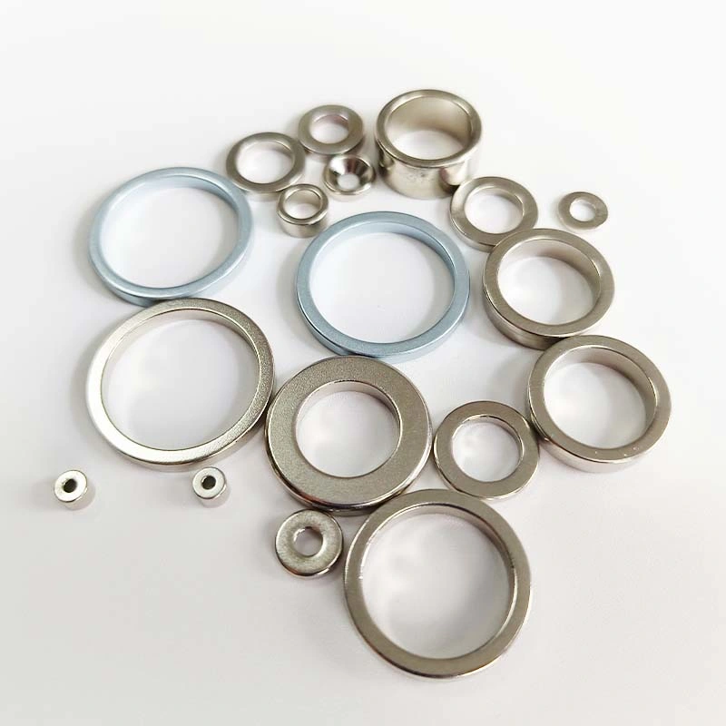 Custom Wholesale/Suppliers Price Rare Earth Neodymium Strong Round Ring Disc Permanent Magnet