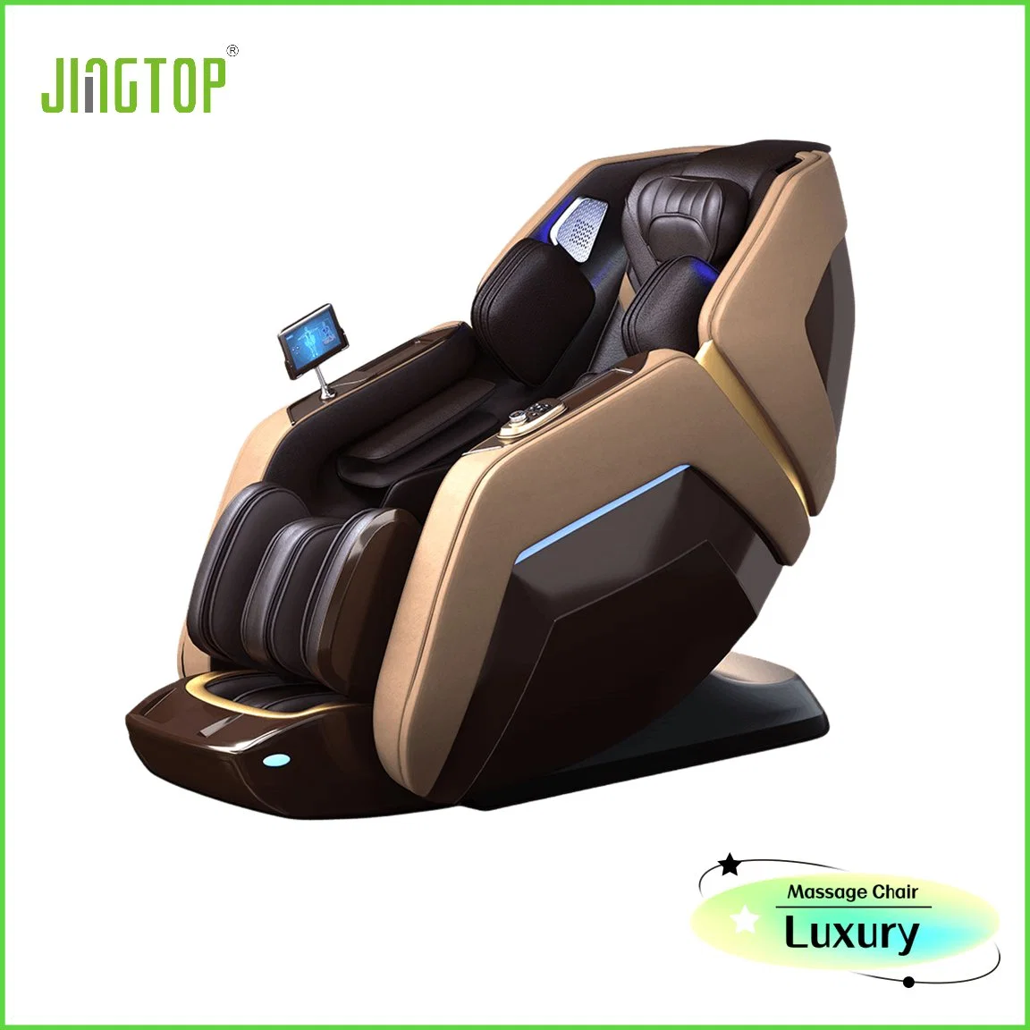 Jingtop Exclusive Agent 3D 4D Smart Body Scan Space Sillón reclinable de masaje de ahorro