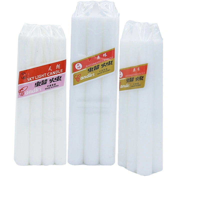 Household White Candle Factory Price White Candle for Home Lighting